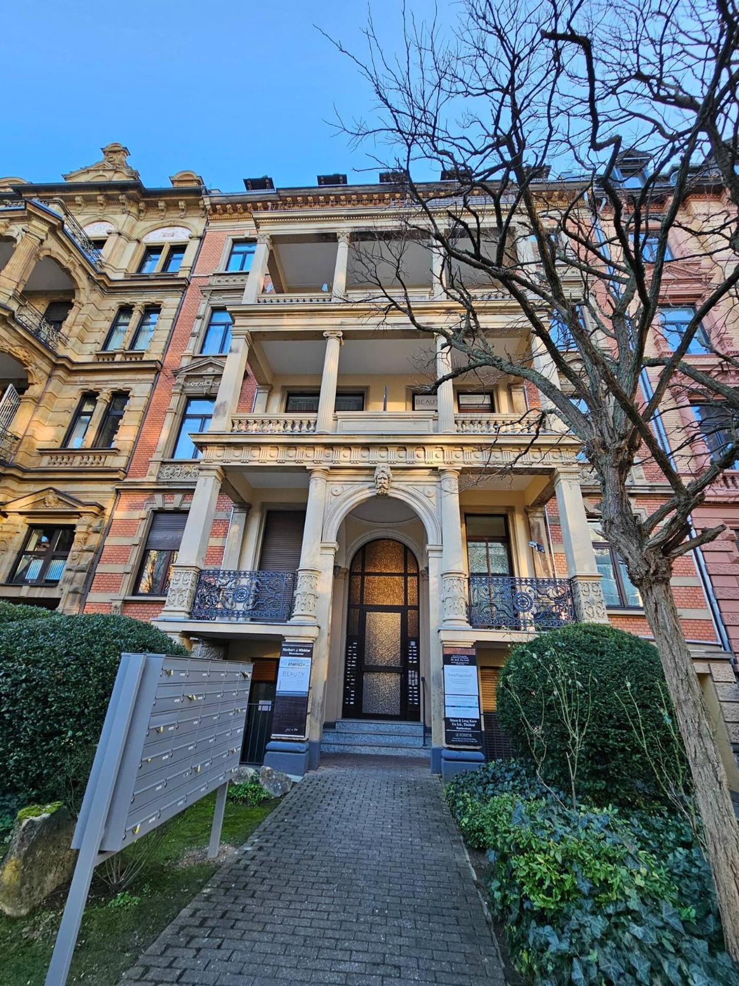 Apartment Wiesbaden Mitte, Zentral Am Park, Congresscenter 5 Min, Bahnhof 10Min 外观 照片
